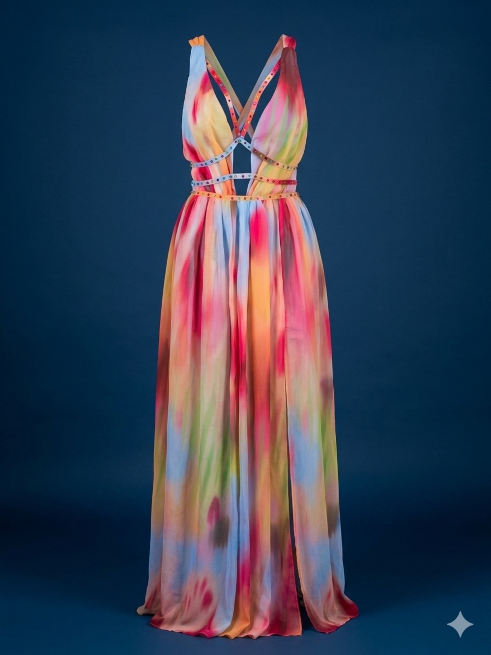 Bella Barnett Eileen Printed Maxi Dress